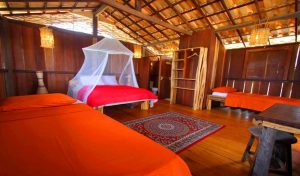 small hotel Pousada Materia located in the village of Atins in Brazil - the gateway to Lencois Maranhenses national park