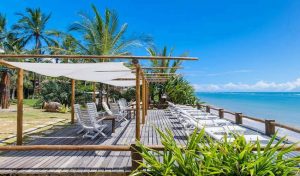 boutique hotel Pousada Pitinga located in Arraial d'Ajuda in Brazil, on the coast of Bahia