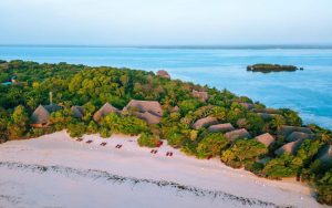 private island boutique hotel Chale Island Resort located in Diani, Kenya