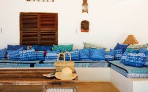 luxury boutique hotel Kinondo Kwetu located on the private Galu Beach in Diani, Kenya