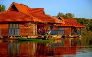 Uacari Lodge, a small boutique pousada located in the Brazilian Amazon