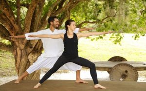 Yoga session at Ibitipoca, Brazil