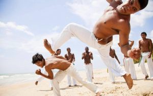 Capoeira in Trancoso, Bahia, Brazil