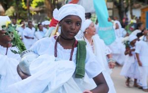 Celebrating Yemanja in Bahia, Brazil