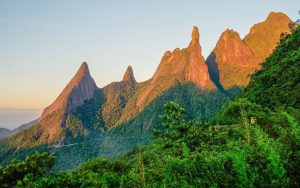 The beautiful cones of Serra dos Orgaos, Rio de Janeiro, Brazil