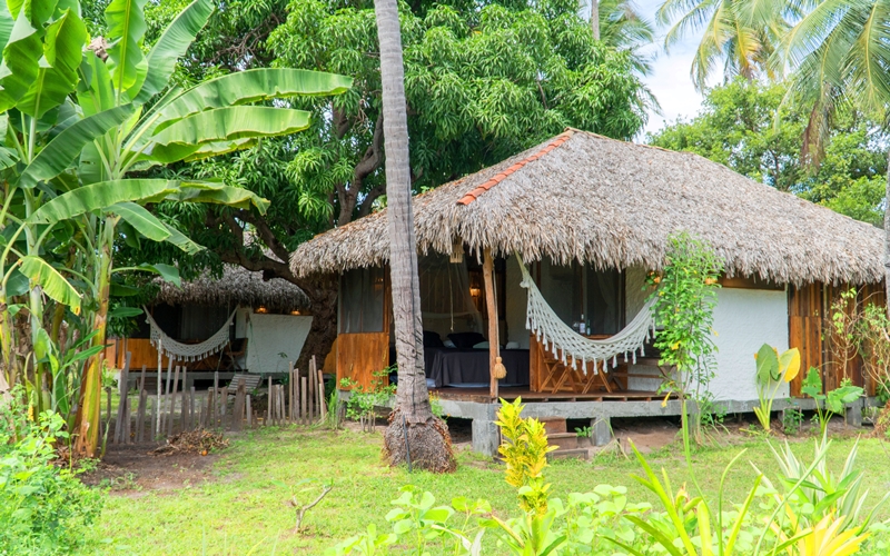 Vila do Junco, small rustic pousada in Santo Amaro, a gateway to Lencois Maranhenses national park in Brazil