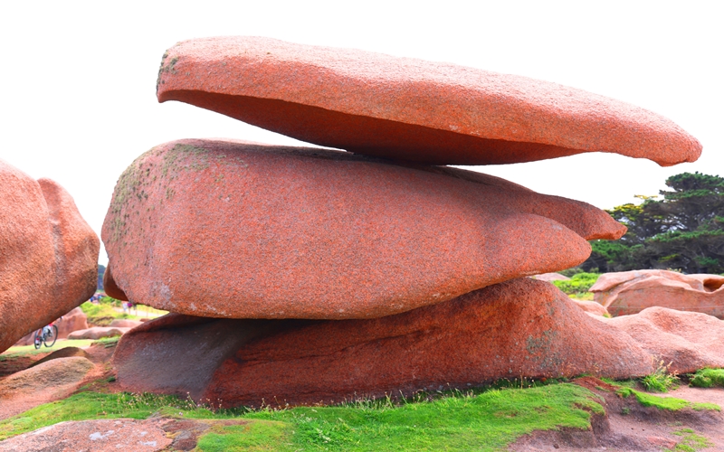 Granite Rocks in Tregastel, Brittany, France