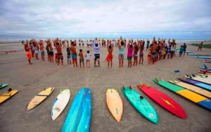 Surfing in Jericoacoara