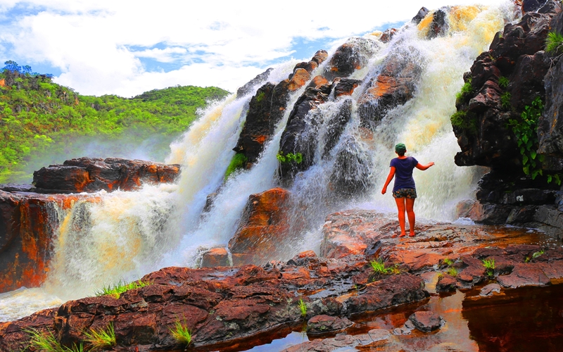 Canyons in Chapada dos Veadeiros, Goias, Brazil