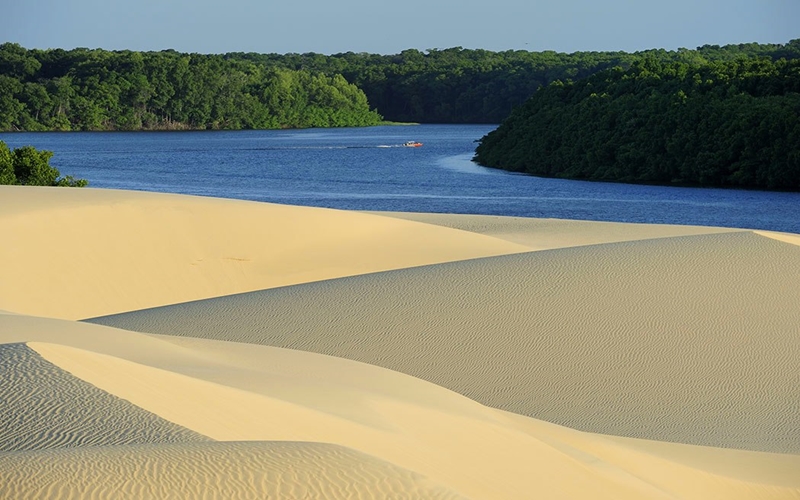 Preguicas River in Maranhao