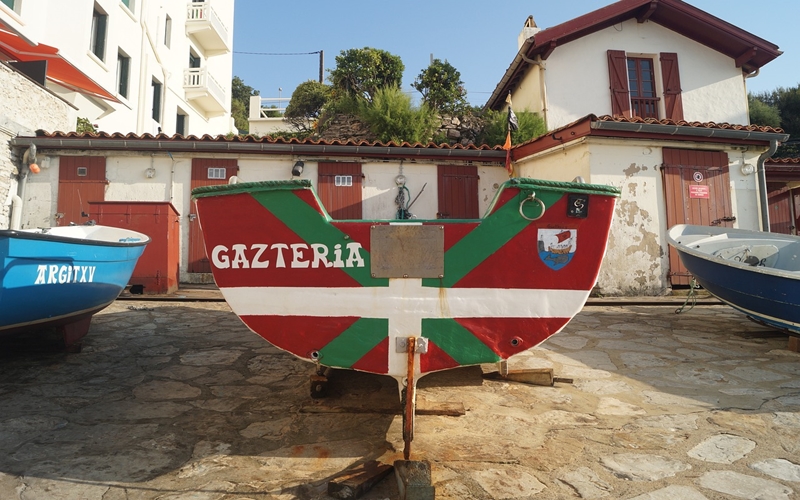 Boat in Pays Basque