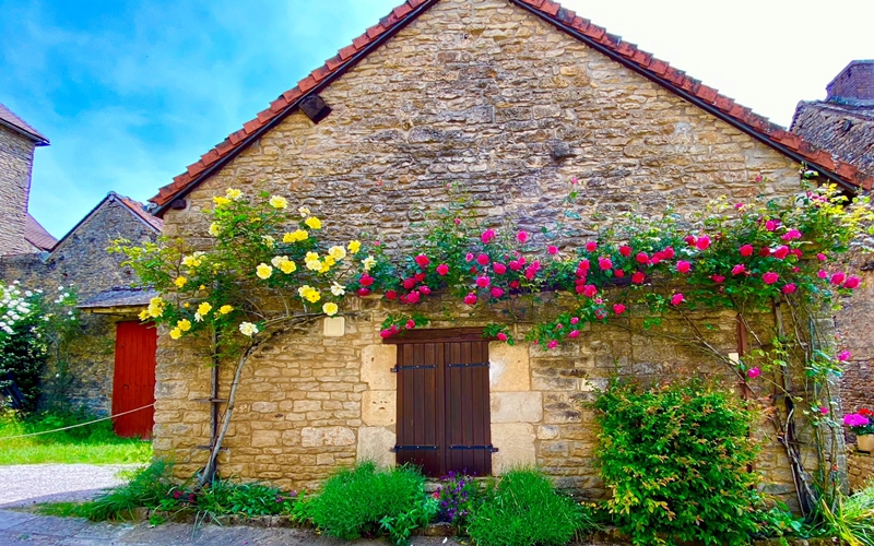 Chateauneuf-en-Auxois in France
