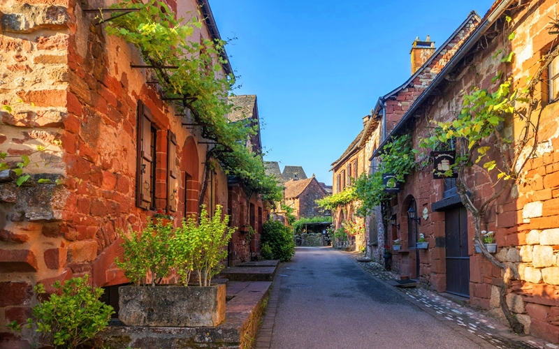 Medieval Village in France