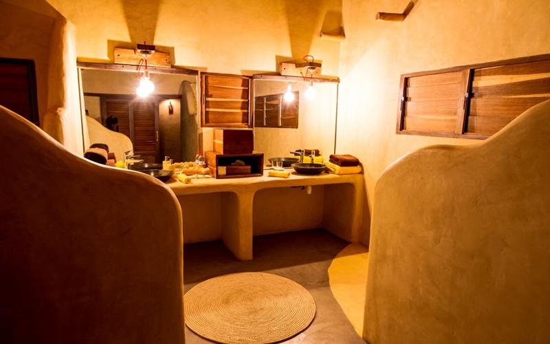 Luxury beachfront hotel Five Senses Lodge, Tsiandamba, Madagascar