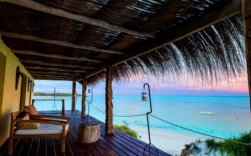 Luxury beachfront hotel Five Senses Lodge, Tsiandamba, Madagascar
