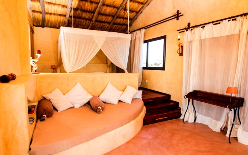 Luxury beachfront hotel Five Senses Lodge, Tsiandamba, Madagascar