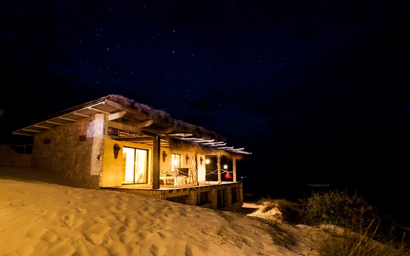 Luxury beachfront hotel Five Senses Lodge, Tsiandamba, Madagascar
