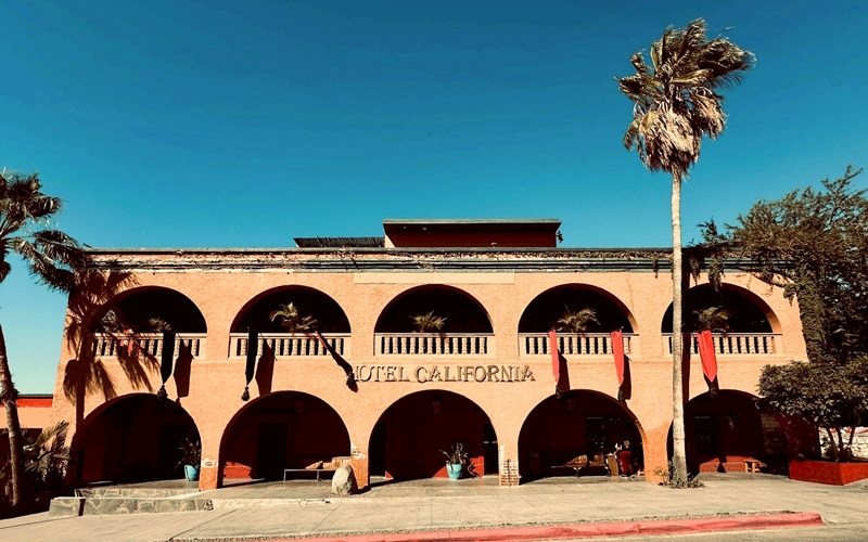 Hotel California Todos Santos Baja Sur, Mexico