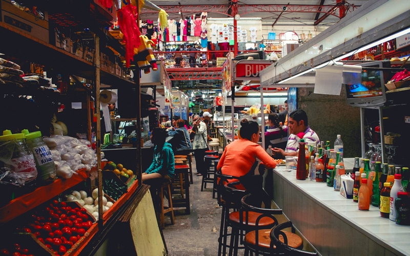 Market in Guanajuato, Mexico