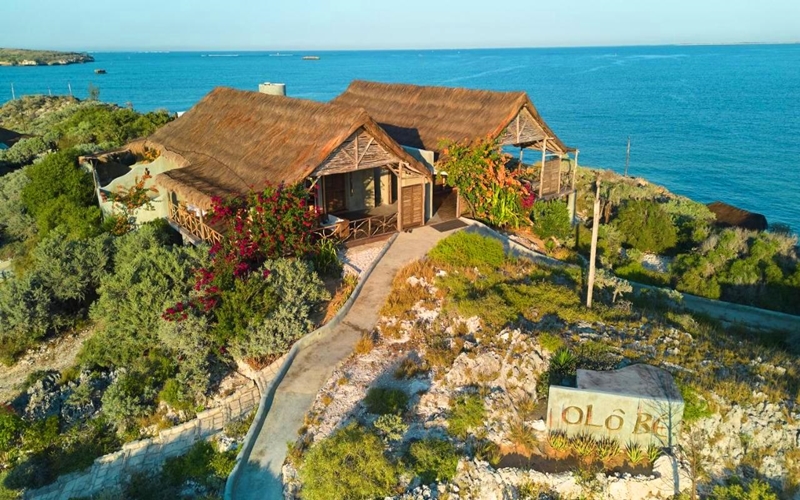 Luxury beachfront Olo Be Lodge, Andavadoaka, Madagascar