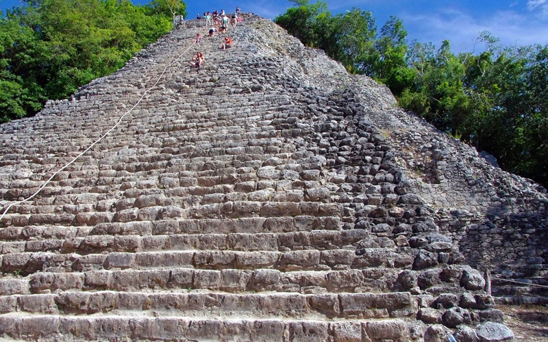 Coba Pyramid, Mexico
