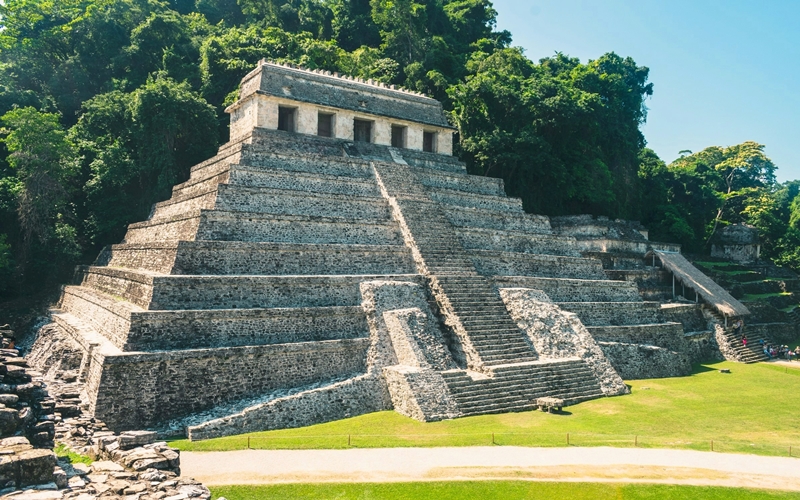 Palenque Pyramid, Mexico
