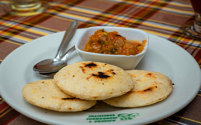 Traditionla food of Medellin, Colombia