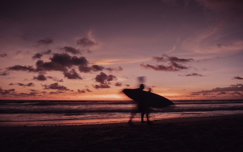 Surfing in Costa Rica
