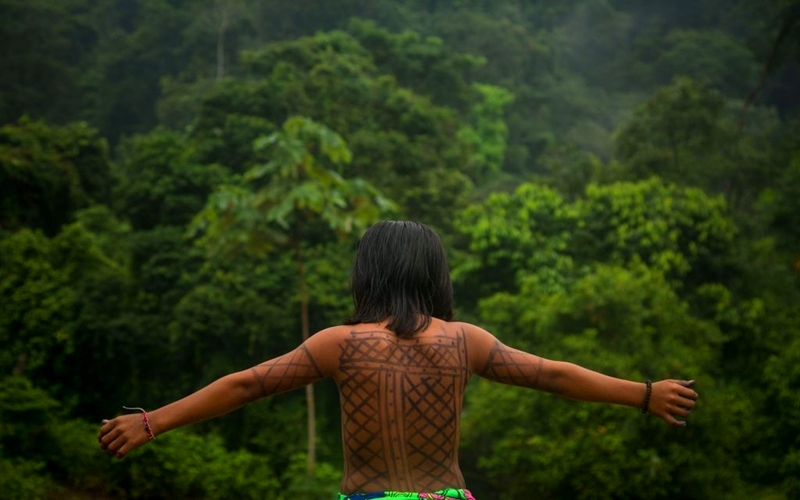 Embera Indigenous tribe in Colombia