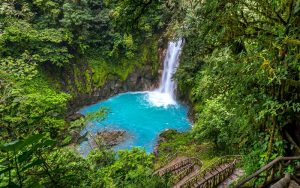 Río Celeste Waterfall, Tenorio Volcano National Park, Costa Rica