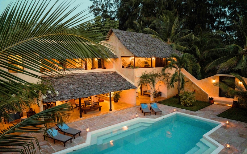 Wazi Dubu Private Beach House Lamu Kenya Indian Ocean