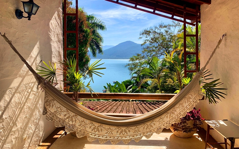 Pousada Picinguaba, luxury boutique hotel facing the beach, in Brazil