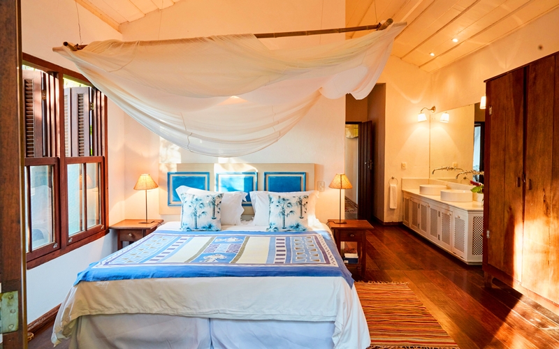 Pousada Picinguaba, luxury boutique hotel facing the beach, in Brazil