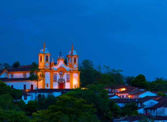 Church in Tiradentes, Brazil