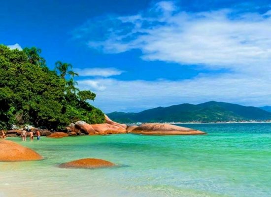 Florianopolis beach in Brazil