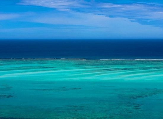 beautiful paradise waters of Ile Sainte Marie in Madagascar