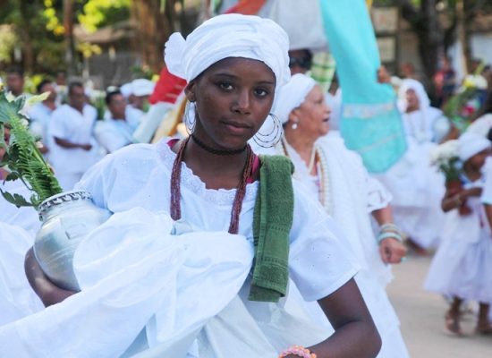 Celebrating Yemanja in Bahia, Brazil